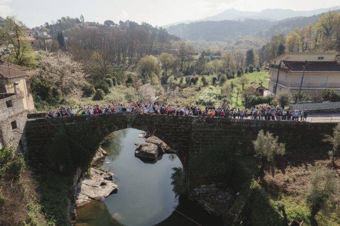 Inauguração da sinalética direcional do Caminho Português de Santiago Leon de Rosmithal